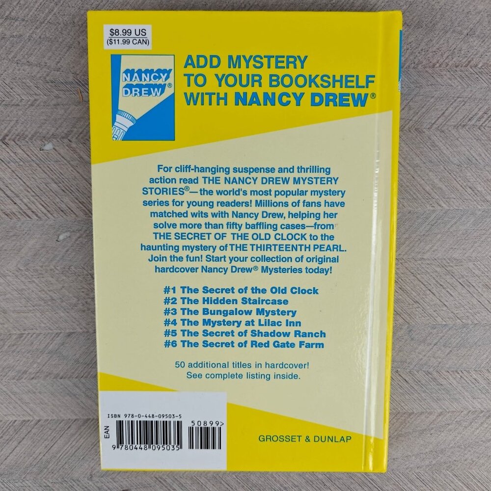 Nancy Drew Flashlight Hardcover The Bungalow Mystery By Carolyn Keene - Picture 3 of 6